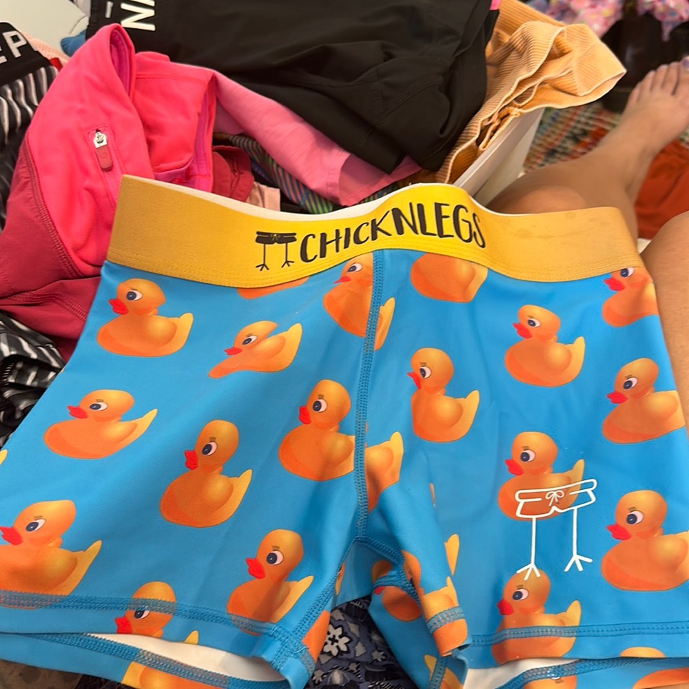 Chicknlegs spandex compression shorts